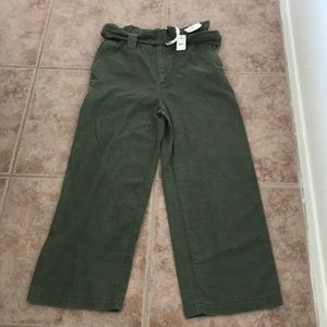 Express cropped wide leg super high rise pants